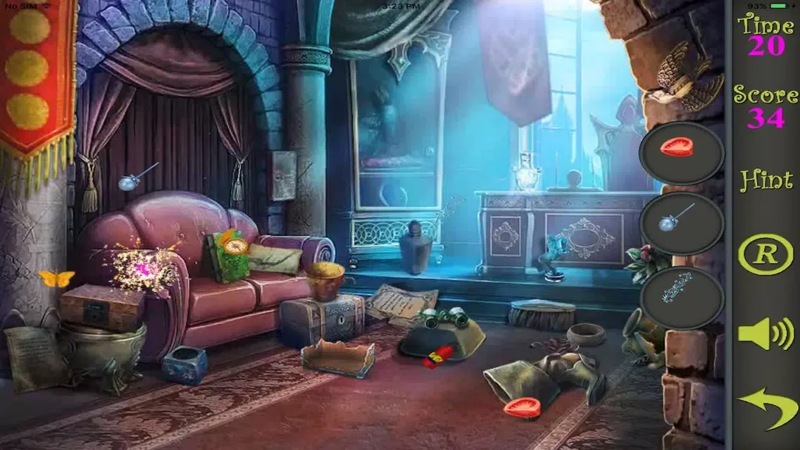 Hidden Objects Of The Dragons Lair سکرین شاٹس