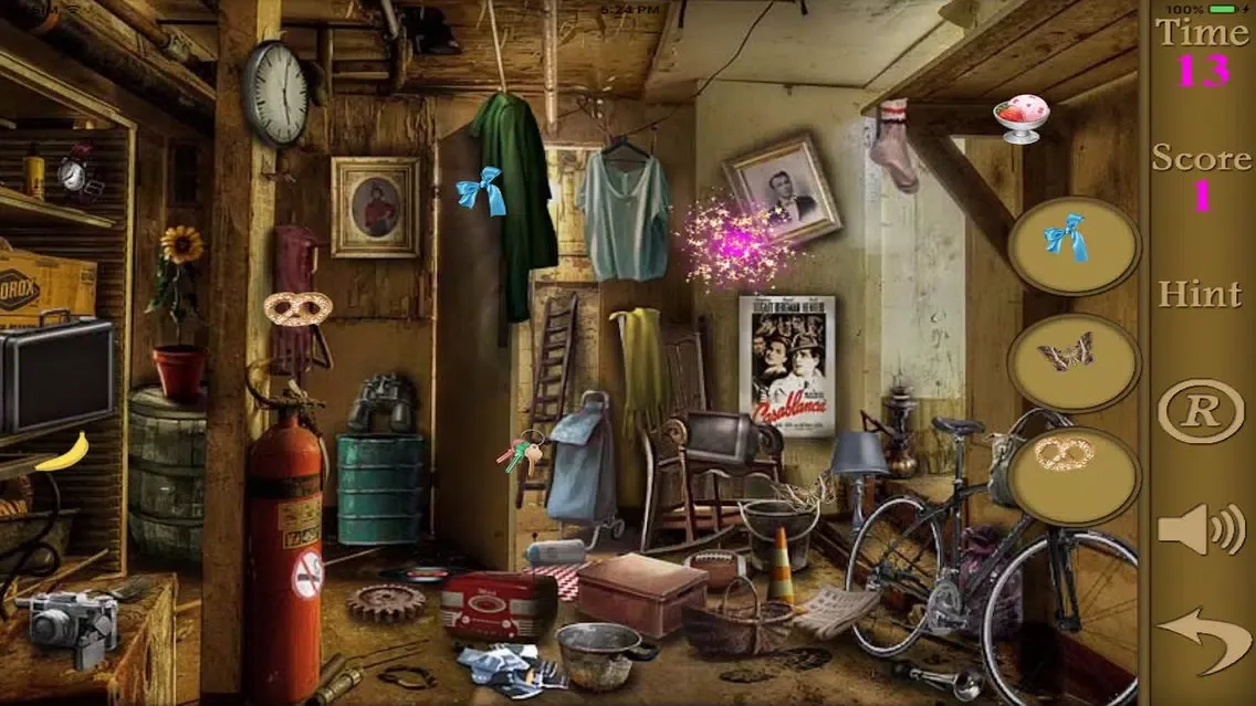 Capturas de tela do Hidden Objects Of The House Of Secrets