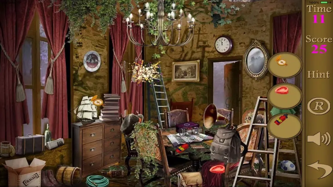 Capturas de tela do Hidden Objects Of The House Of Secrets