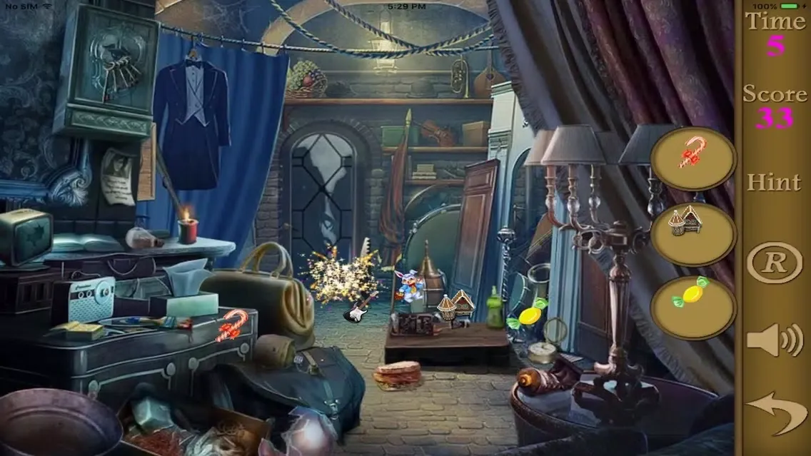 Capturas de tela do Hidden Objects Of The House Of Secrets
