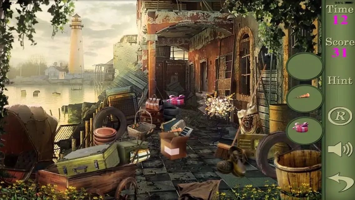 Zrzuty ekranu Hidden Objects Of A Thief On A Train