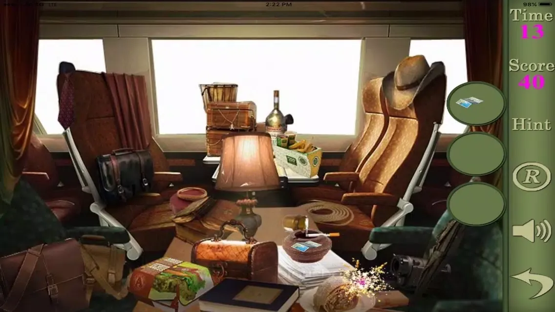 Zrzuty ekranu Hidden Objects Of A Thief On A Train