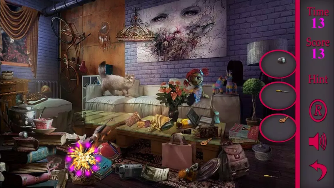 Capturas de tela do Hidden Objects Of My Neighbour Vampire