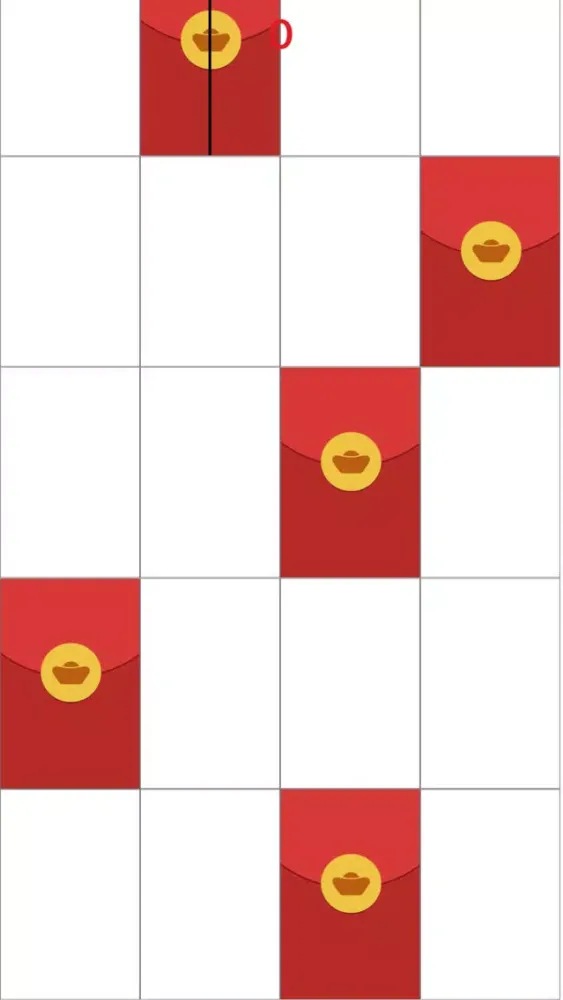 Tangkapan layar Red Envelopes Game - Click it!