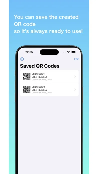 WiFi QR Maker Lite Screenshots