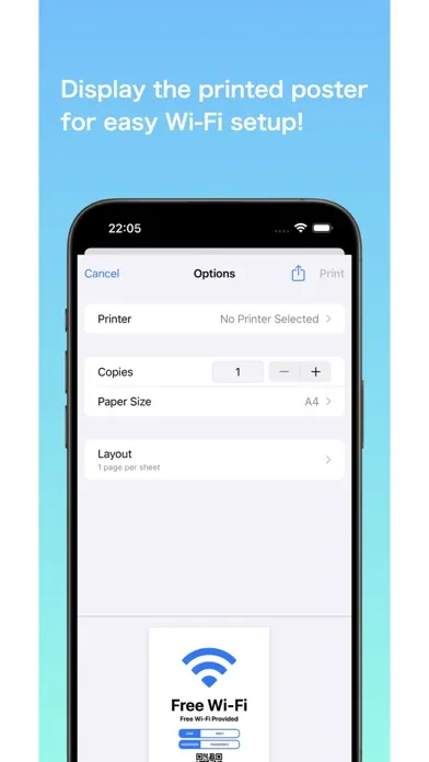 WiFi QR Maker Lite Screenshots