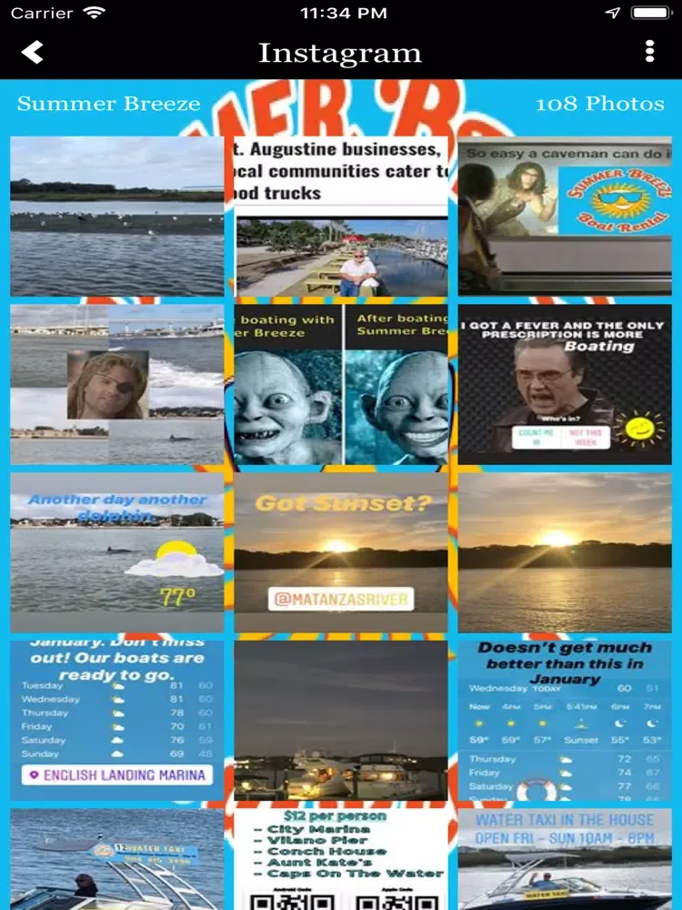 Summer Breeze Boat Rental iPad 应用截图