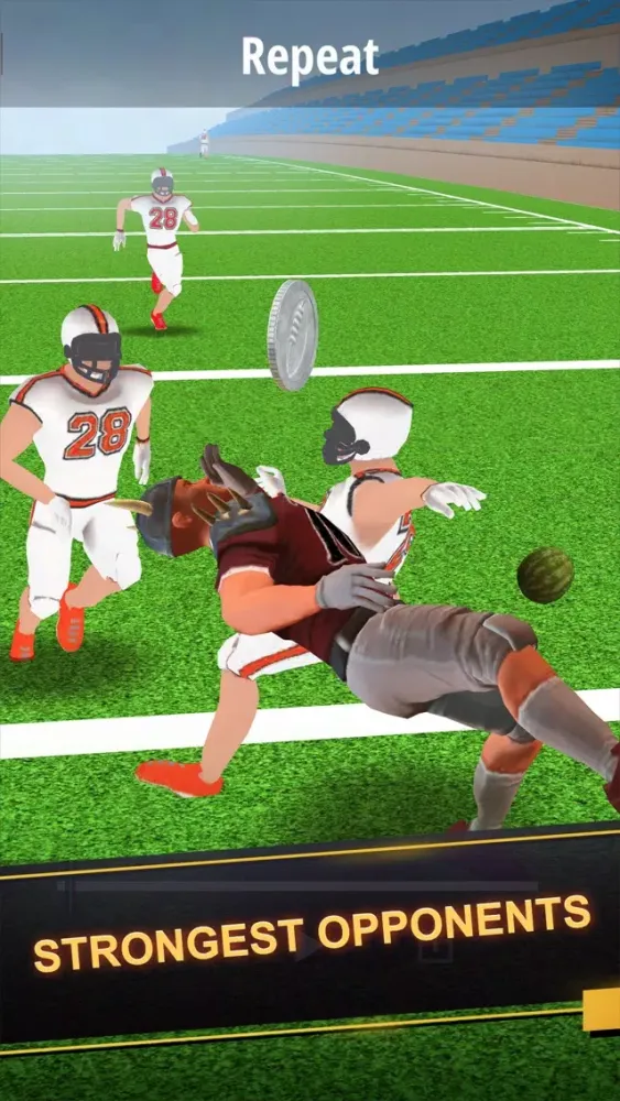 Capturas de tela do American Football Match