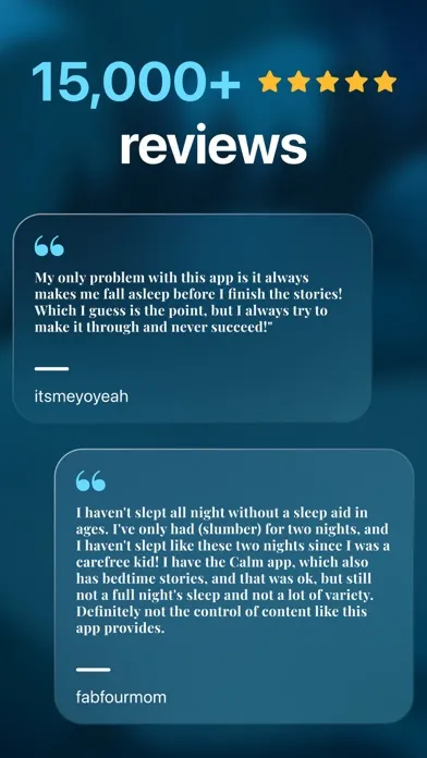 Скриншоты Slumber: Calm Stories & Sleep