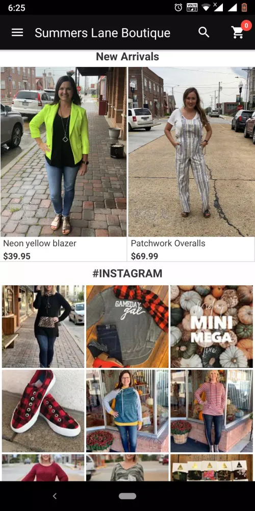 Summers Lane Boutique Screenshots