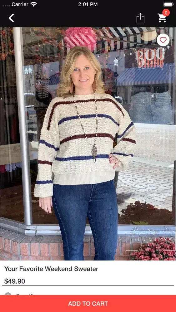 Summers Lane Boutique スクリーンショット