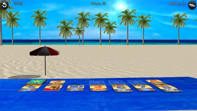 Capturas de pantalla de Summer Solitaire.