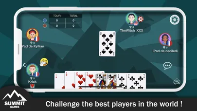 تصاویر Belote online card game