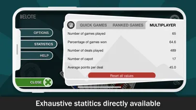 تصاویر Belote online card game