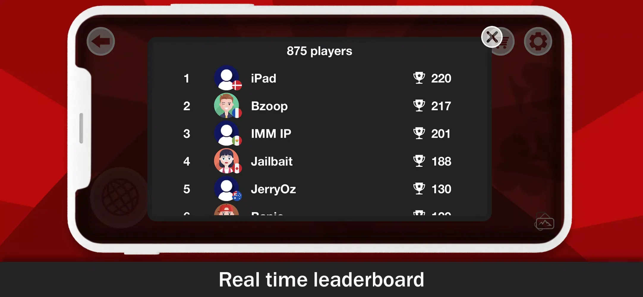 Screenshot di Hearts online