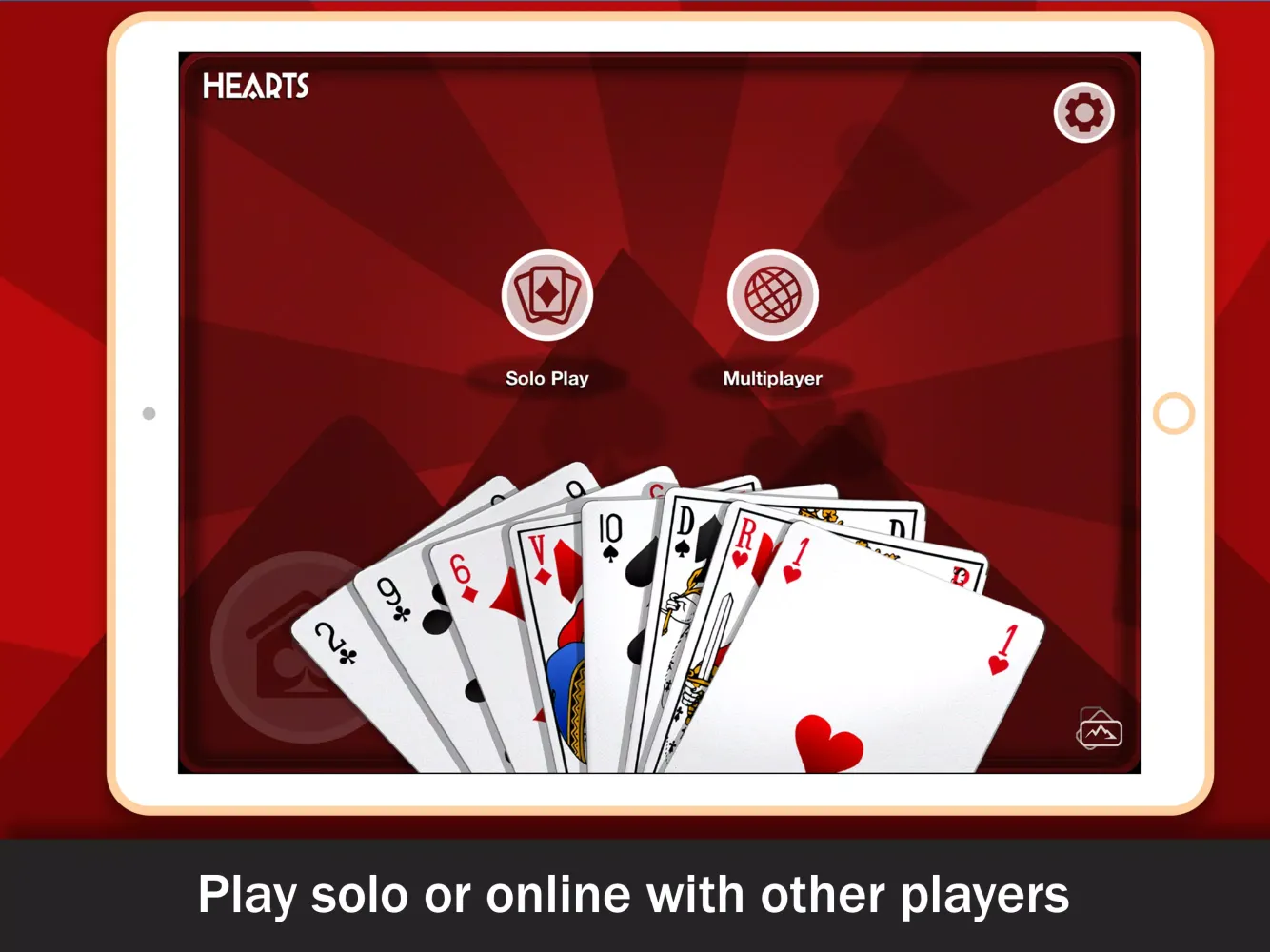 Screenshot di Hearts online