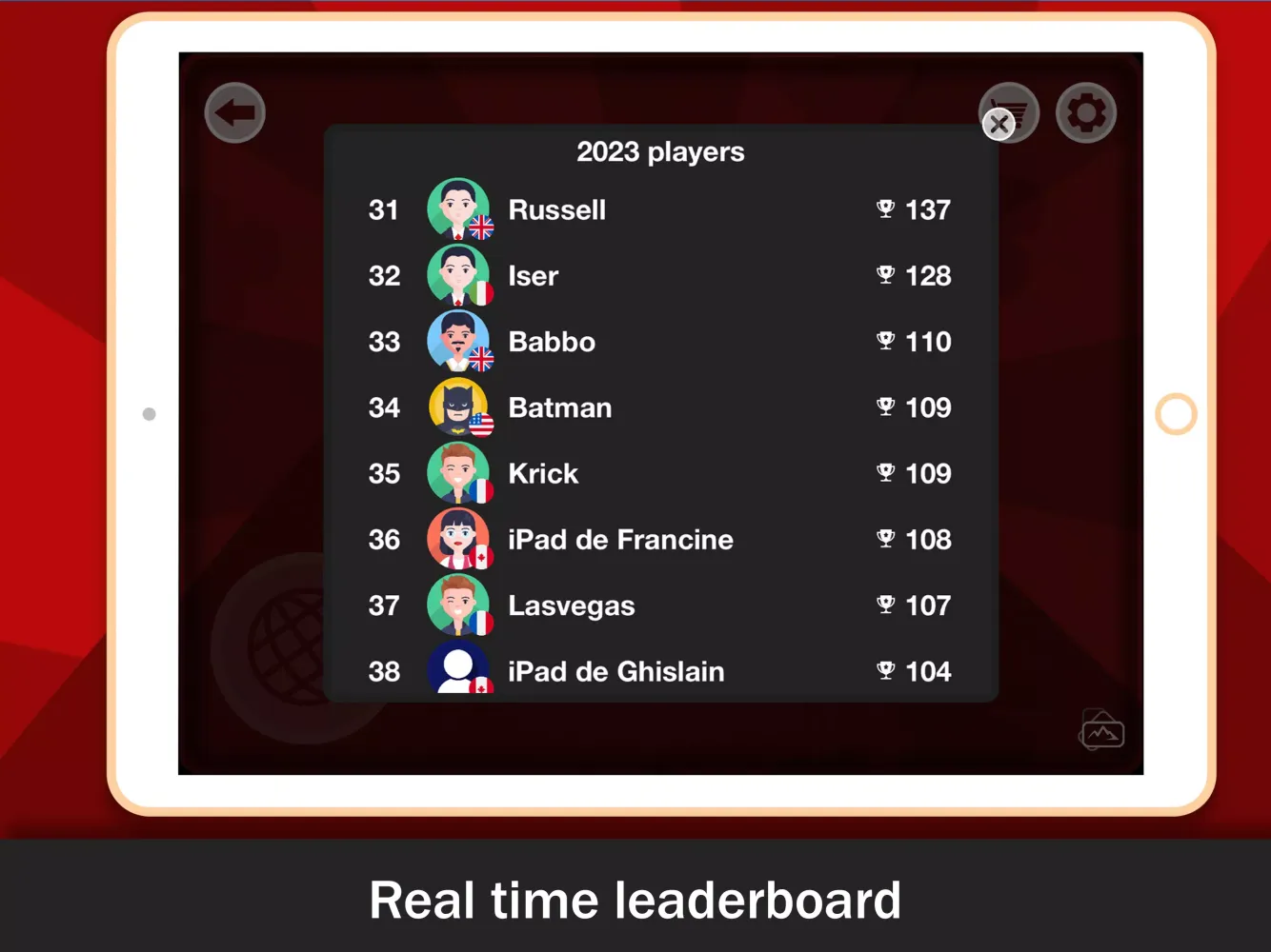 Screenshot di Hearts online