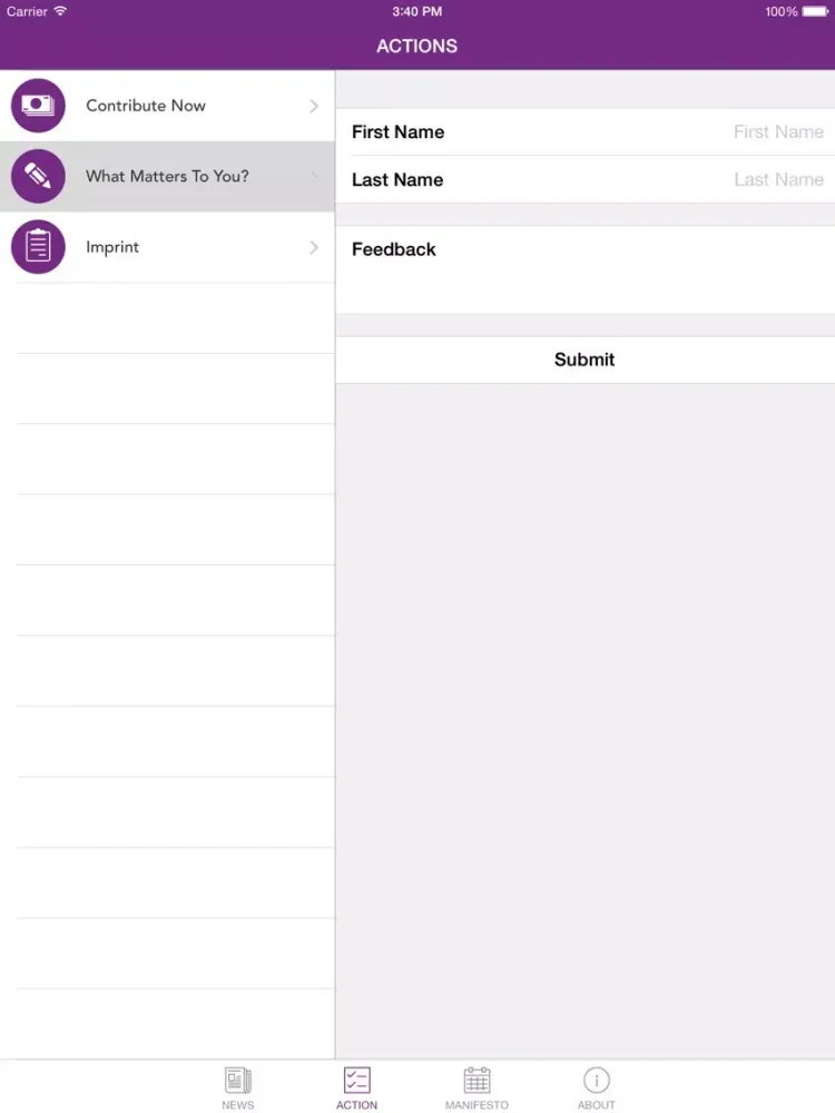 UKIP - UK Independence Party iPad  Screenshots