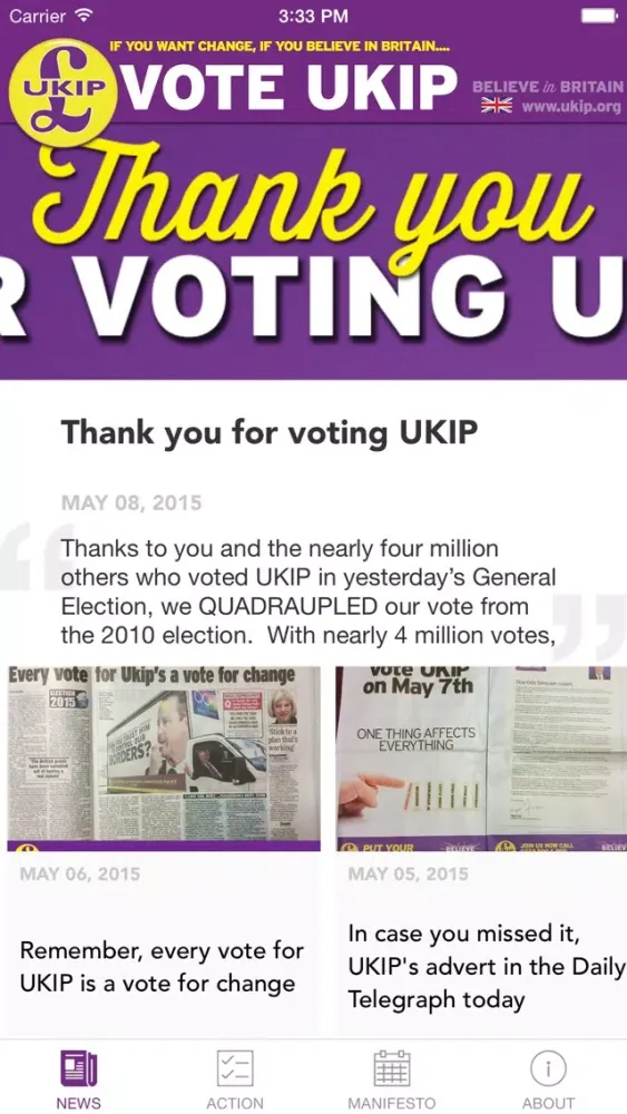 UKIP - UK Independence Party Screenshots