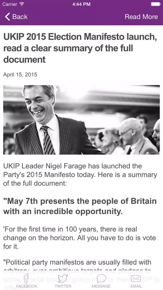 UKIP - UK Independence Party Screenshots