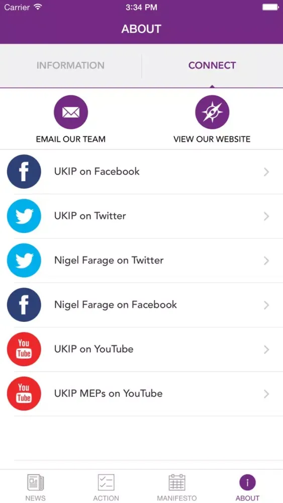 UKIP - UK Independence Party Screenshots