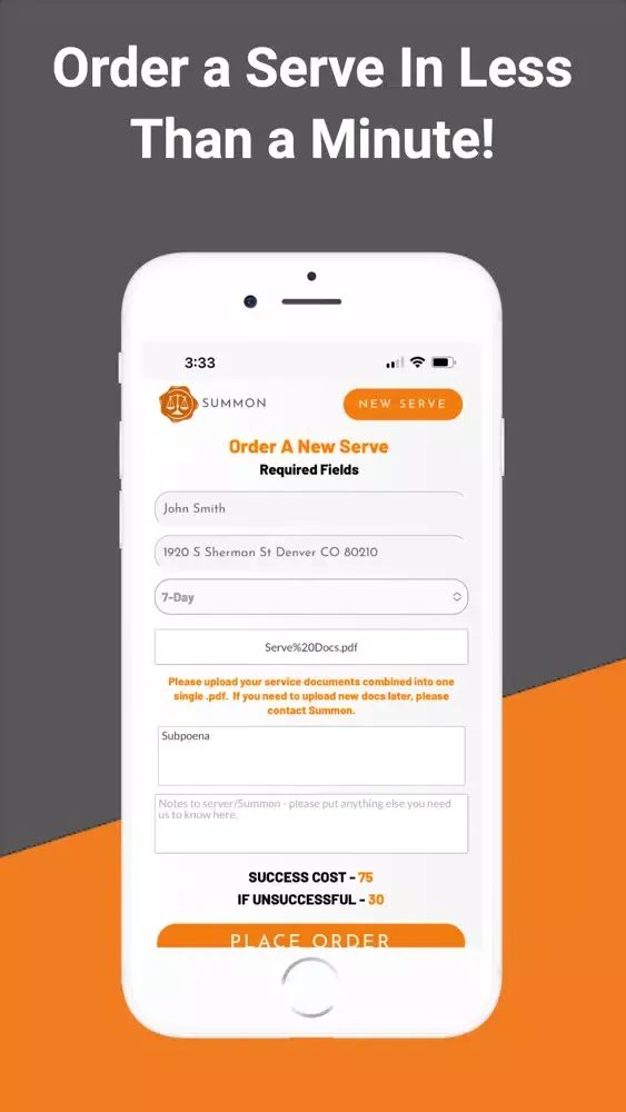 Summon - Get A Process Server應用截圖