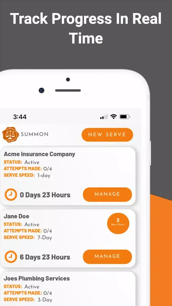 Summon - Get A Process Server應用截圖