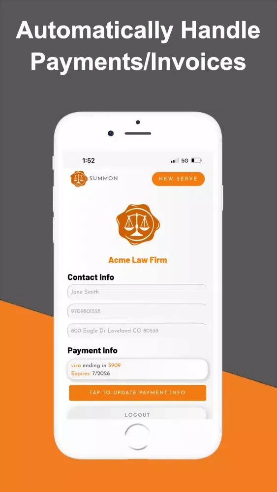 Summon - Get A Process Server應用截圖