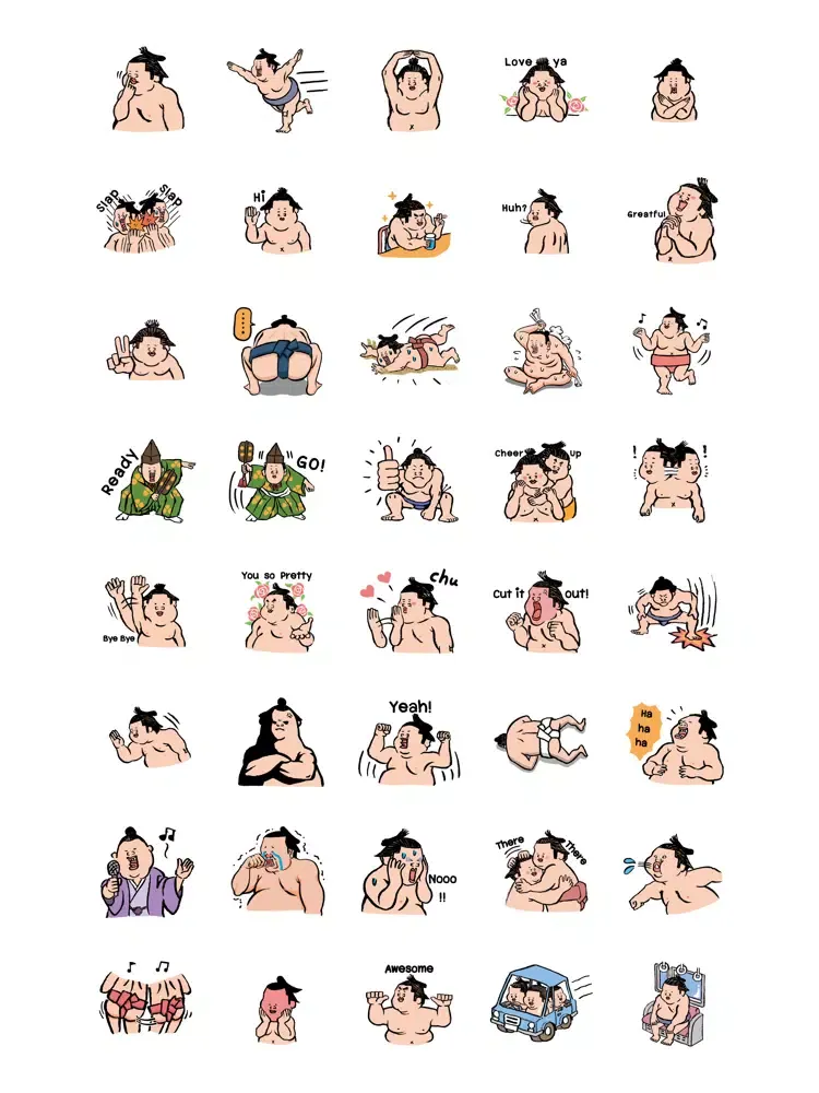 Sumo Wrestlers iPad 應用截圖