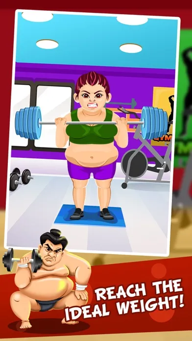 Скриншоты Gym Fit to Fat Race - real run jump-ing & wrestle boxing games for kids!