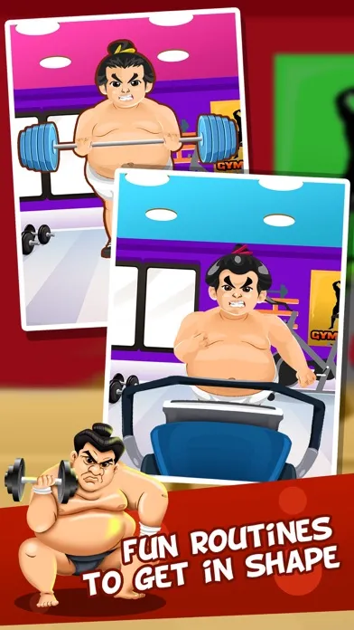 Скриншоты Gym Fit to Fat Race - real run jump-ing & wrestle boxing games for kids!