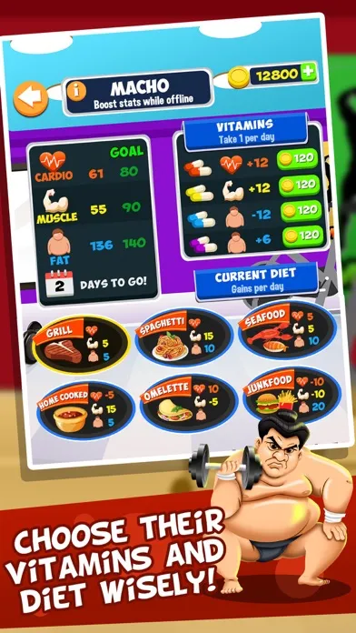 Скриншоты Gym Fit to Fat Race - real run jump-ing & wrestle boxing games for kids!