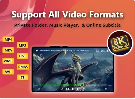 4k Video Player For Android Screenshots