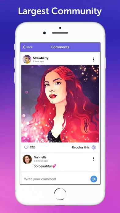 Recolor: Coloring Book. سکرین شاٹس