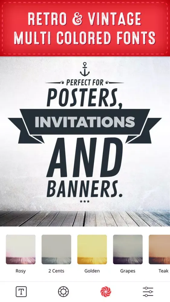 Retype - Typography Photo Editor应用截图