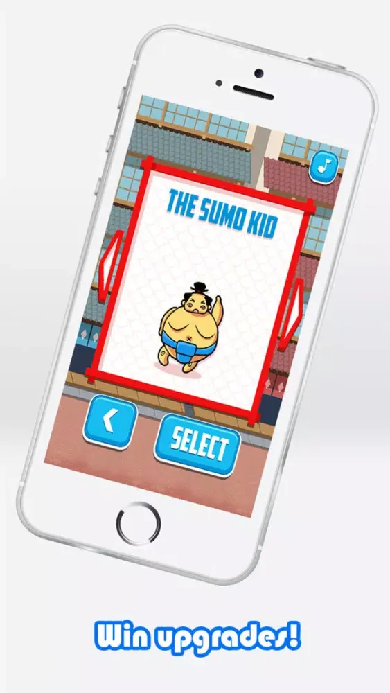 Скриншоты Sumo Wrestler Jump - addictive trampoline game