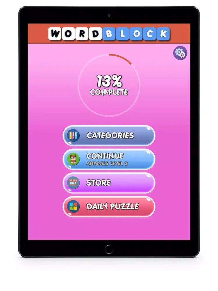 Word Block iPad  سکرین شاٹس