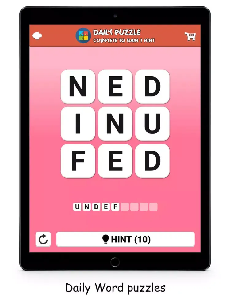Word Block iPad  سکرین شاٹس