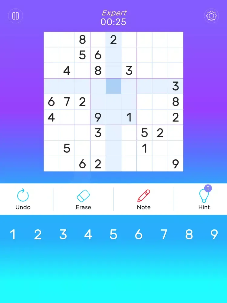 Screenshot di Sudoku Master - Classic Puzzle iPad 