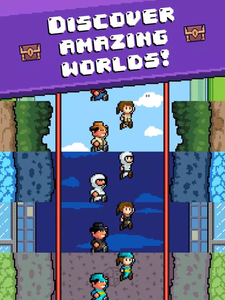 Captures d'écran de Hop Raider Lite - Jump as high as you can! iPad 