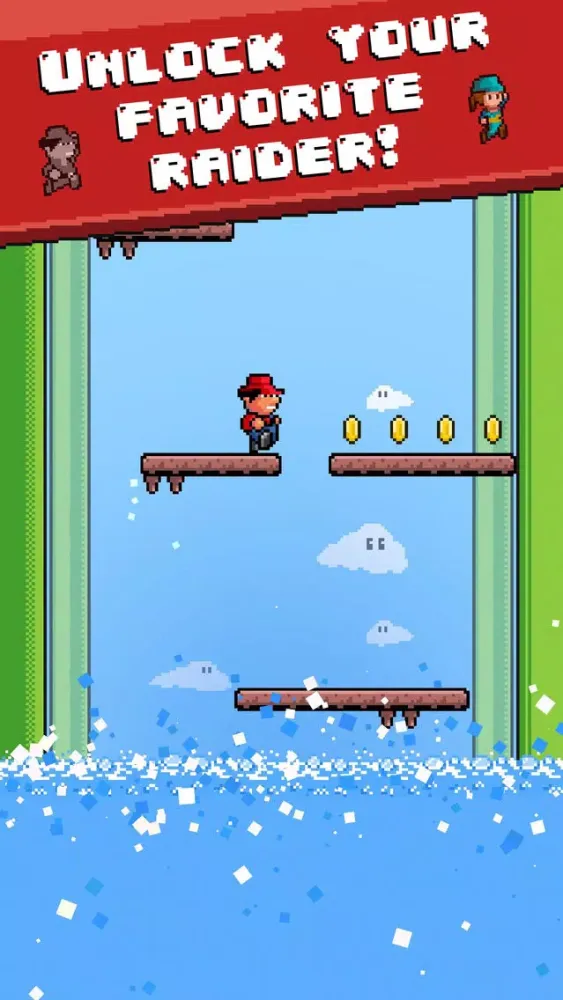 Captures d'écran de Hop Raider Lite - Jump as high as you can!