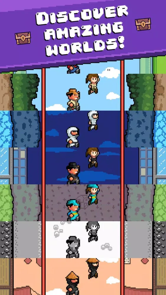 Captures d'écran de Hop Raider Lite - Jump as high as you can!