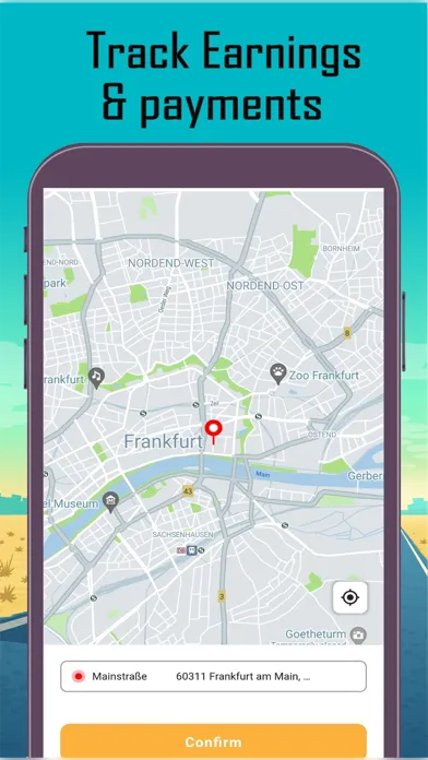 Ảnh chụp màn hình của Cab Ride Driver - Drive & Earn
