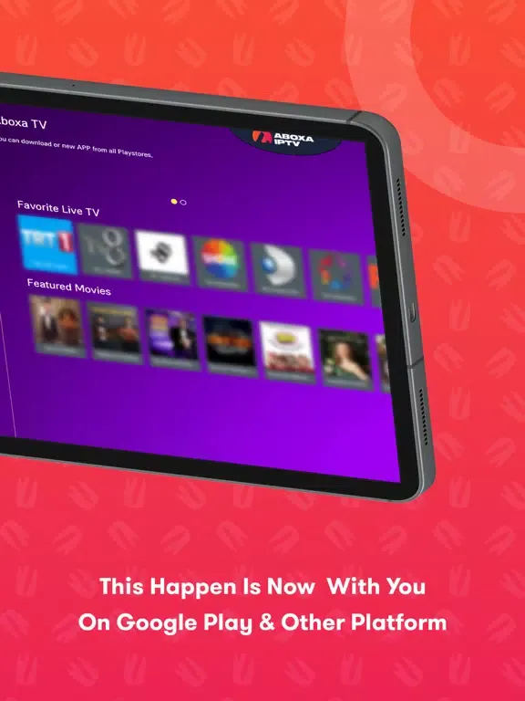 Aboxa IPTV – Smart m3u Player iPad  Screenshots