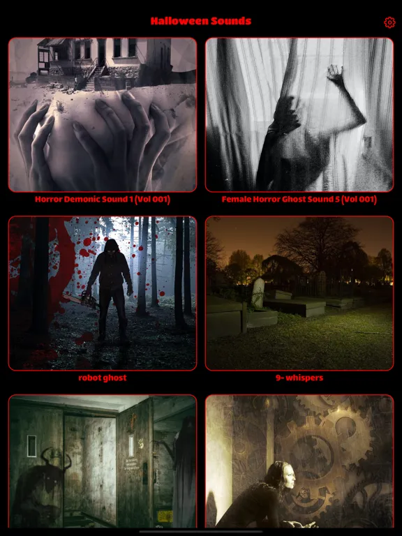 Capturas de pantalla de Scary Sound Effect iPad 