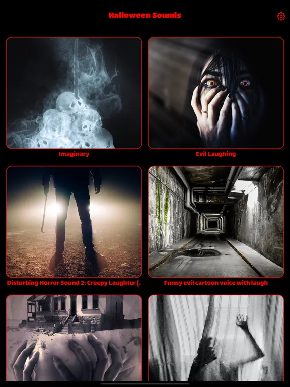 Capturas de pantalla de Scary Sound Effect iPad 
