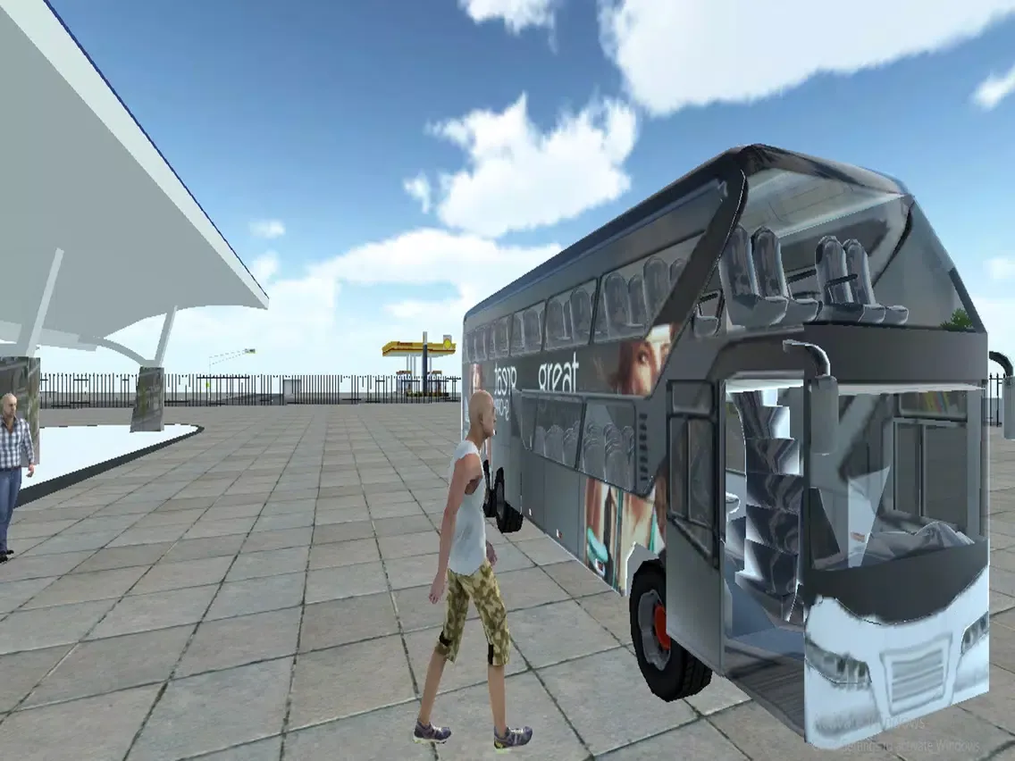 Tangkapan layar Coach Bus Driving Transporter iPad 