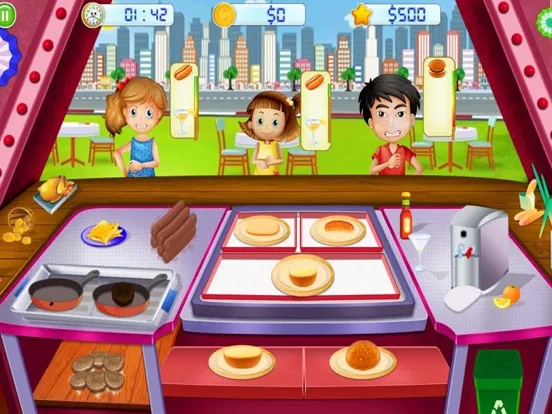 Cooking Food Fever Kids Mania iPad  स्क्रीनशॉट