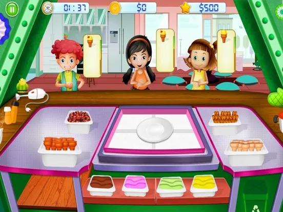 Cooking Food Fever Kids Mania iPad  स्क्रीनशॉट