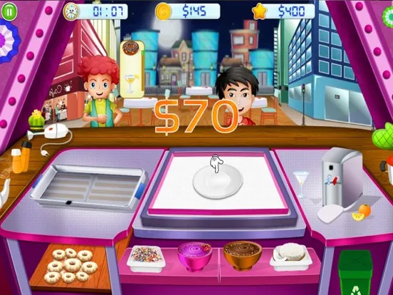 Cooking Food Fever Kids Mania iPad  स्क्रीनशॉट